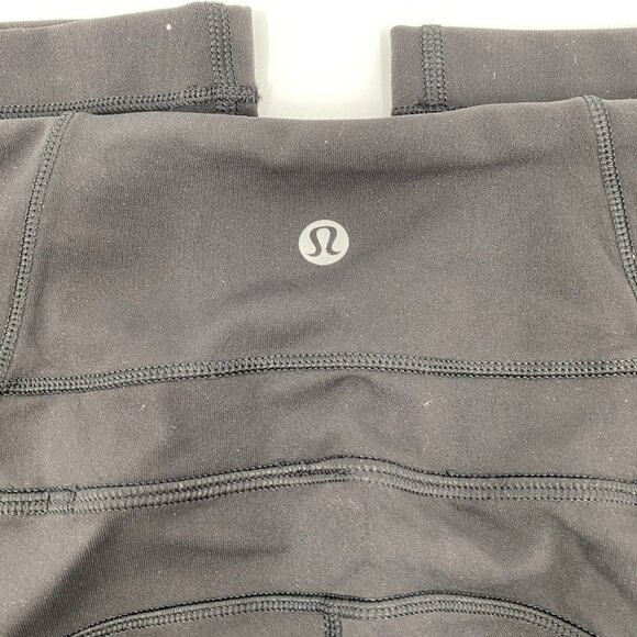 Lululemon Black Groove Flared Yoga Pants | Size 2 Regular - Picture 8 of 8